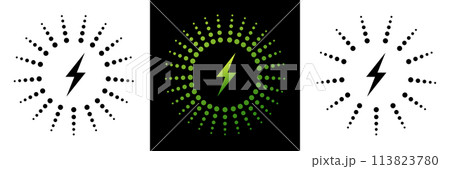Bolt of Energy Thunder Power Flash Vector Design Bolt of Energy Thunder Power Flash Vector Design 113823780