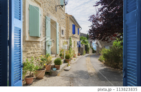 beautiful old town of Provence beautiful old town of Provence 113823835