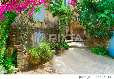 beautiful old town of Provence 113823843
