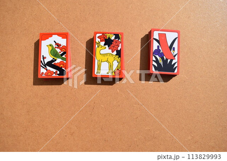 花札 絵札 カードゲーム 113829993