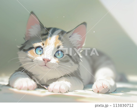 陽だまりの子猫 113830712