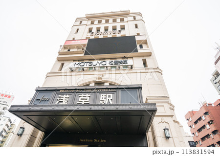 「東京都」浅草駅の風景 113831594