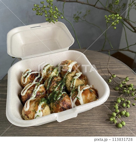 たこ焼き たこ焼き 113831728