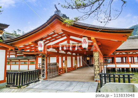 広島 嚴島神社　東回廊入口 113833048