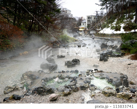 草津温泉　西の河原公園　群馬県 113833741