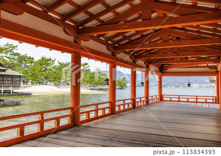 広島 嚴島神社　西回廊 113834393