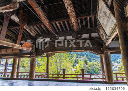 広島 ・宮島　豊国神社の千畳閣内部 113834706