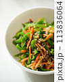 ピーマンとにんじんの炒め物 113836064