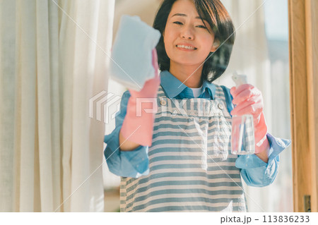 a forty-something woman a forty-something woman 113836233