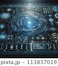 ホログラム　タッチパネル 113837019