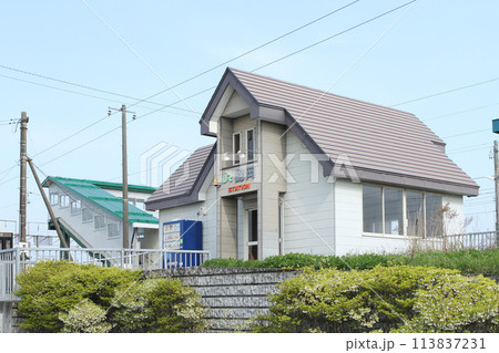 錦岡駅　JR錦岡駅　にしきおか　Nishikioka　H21　室蘭本線 113837231