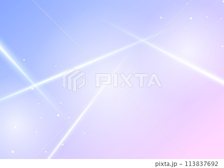 パステルトーンの光線イメージ背景 113837692
