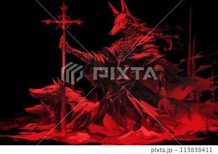 god Anubis 113838411