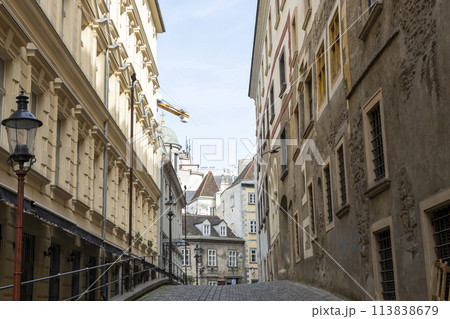 View of one of the streets in Vienna View of one of the streets in Vienna 113838679