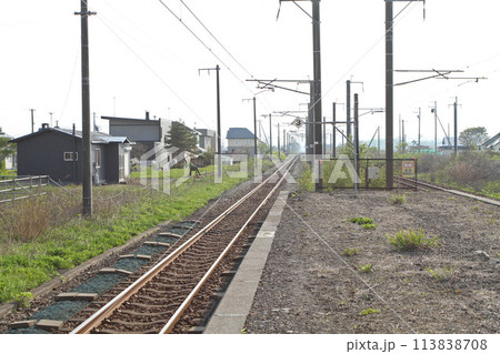社台駅　JR社台駅　しゃだい　Shadai　H22　室蘭本線 113838708