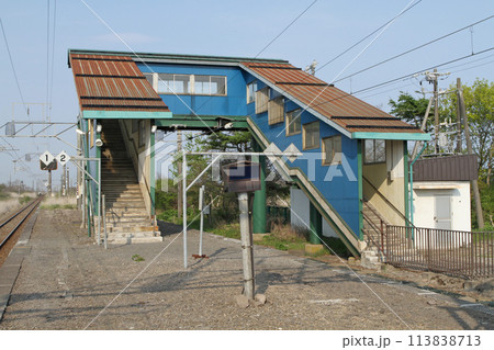 社台駅　JR社台駅　しゃだい　Shadai　H22　室蘭本線 113838713