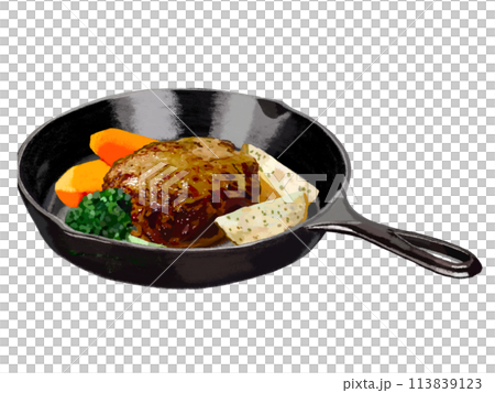 漢堡(附裝飾)煎鍋 漢堡(附裝飾)煎鍋 113839123