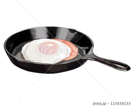 ハムエッグ(スキレット付き) ハムエッグ(スキレット付き) 113839133