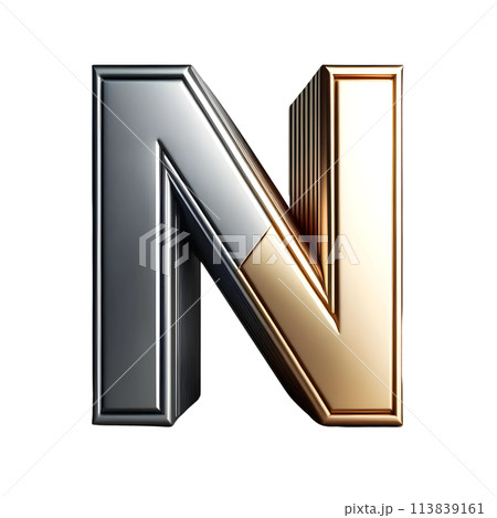 3d letter N 113839161