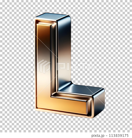 3d letter L 113839175
