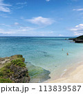 沖縄の綺麗な海 113839587