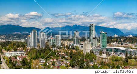 Buildings in Surrey Central, Greater Vancouver, BC, Canada 113839655