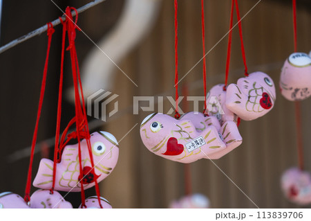 北野天満神社 手水舎(叶い鯉) 鯉の張子 北野天満神社 手水舎(叶い鯉) 鯉の張子 113839706