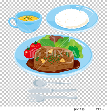 牛排午餐套餐 113839967