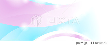 Bright blue pink smooth minimal waves abstract elegant background Bright blue pink smooth minimal waves abstract elegant background 113840830