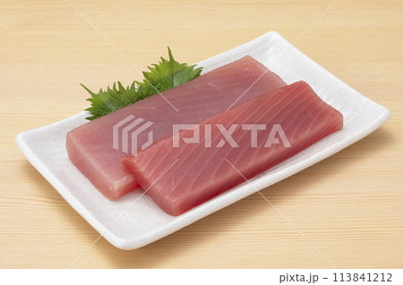 キハダマグロ 刺身 柵 キハダマグロ 刺身 柵 113841212