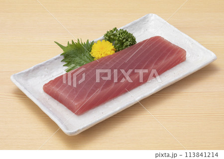 キハダマグロ 刺身 柵 キハダマグロ 刺身 柵 113841214
