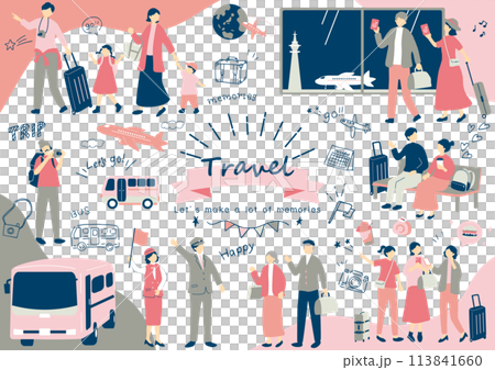 People who enjoy traveling People who enjoy traveling 113841660