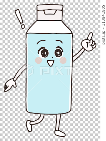 Lotion character Lotion character 113841905