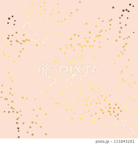 Nude background with gold glitter Nude background with gold glitter 113843281