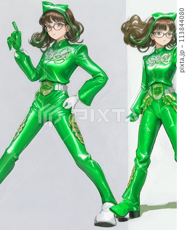 戦隊グリーンヒロイン 113844080