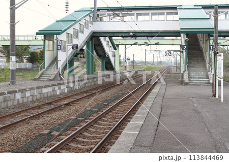 萩野駅　JR萩野駅　はぎの　Hagino　H24　室蘭本線 113844469