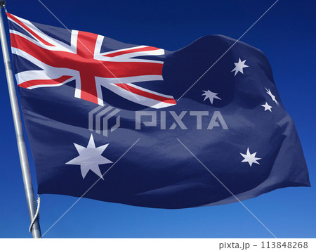 オーストラリア連邦の国旗 113848268