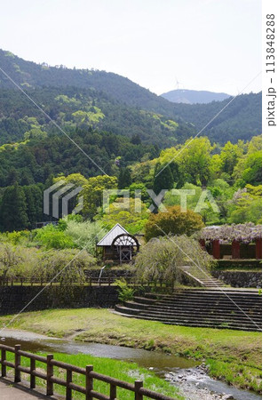 徳島県神山町　農村ふれあい公園 113848288