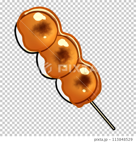 簡單的御手洗團子插圖 113848529