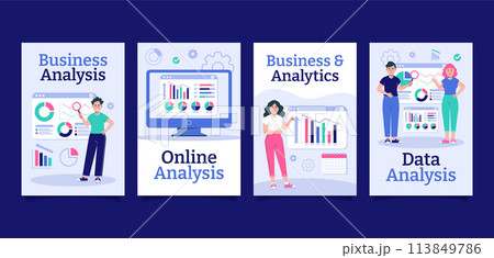 Business analysis card set 113849786