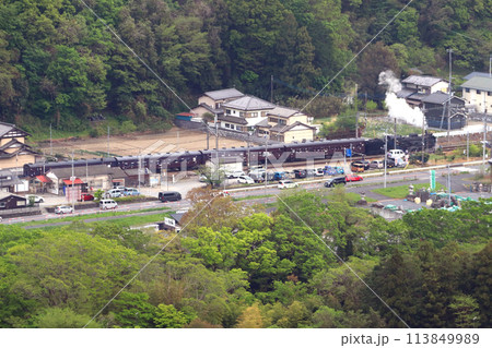 波久礼駅を発車する秩父鉄道SLパレオエクスプレス号(旧型客車特別運行) 波久礼駅を発車する秩父鉄道SLパレオエクスプレス号(旧型客車特別運行) 113849989