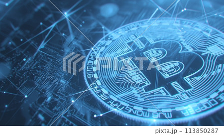サイバー空間テクスチャー、ビットコイン3 113850287