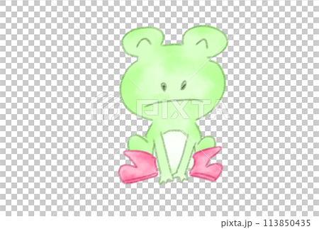 赤い長靴を履いた蛙 赤い長靴を履いた蛙 113850435