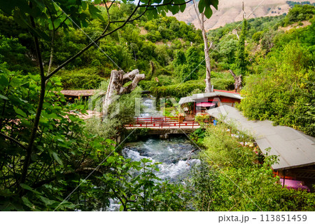 Blue Eye Lake Park in Albania 113851459