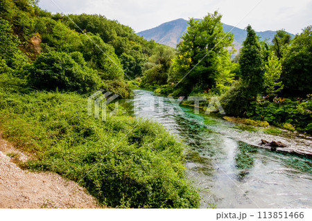 Blue Eye Lake Park in Albania Blue Eye Lake Park in Albania 113851466