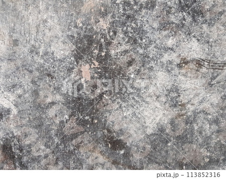 Abstract dark gray grunge decorative stucco plaster background 113852316