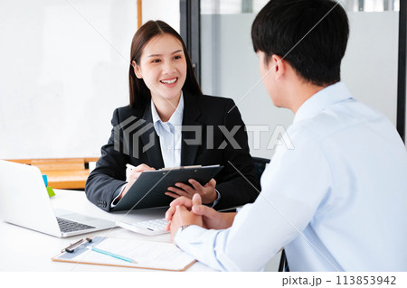 Job Interview Process with Potential Candidate Job Interview Process with Potential Candidate 113853942