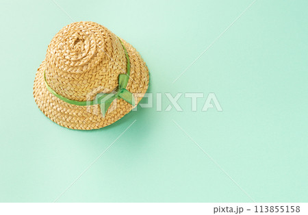 夏・麦わら帽子 113855158