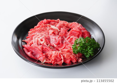 牛肉　かた　切り落とし 113855502
