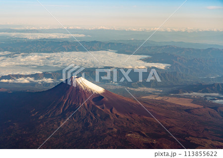富士山 航空写真 富士山 航空写真 113855622